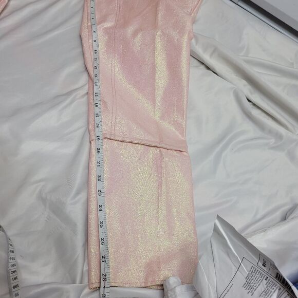 BARBIECORE pink glitter kencore khaki pants‎ unisex 31 - Picture 10 of 10